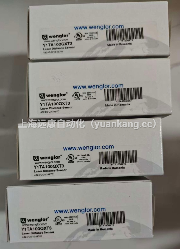Wenglor 激光測距傳感器 Y1TA100QXT3